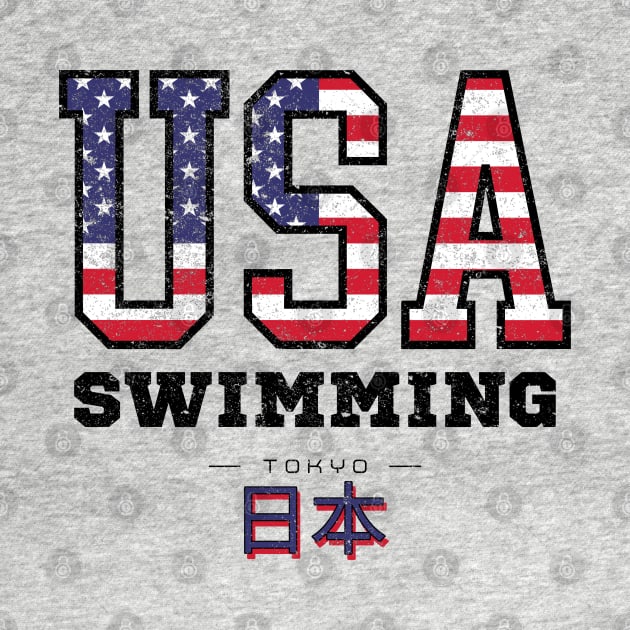 USA Swimming Team Tokyo by Ruffeli